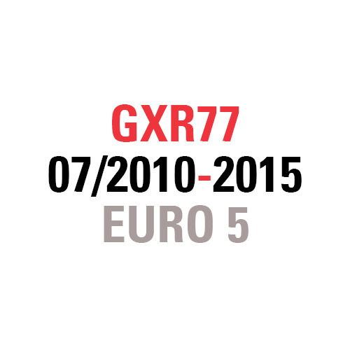 GXR77 07/2010-2015 EURO 5